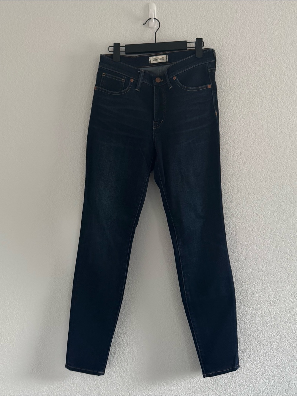 Madewell Dark Indigo Skinny Jeans